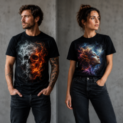 zwart t shirt bedrukken