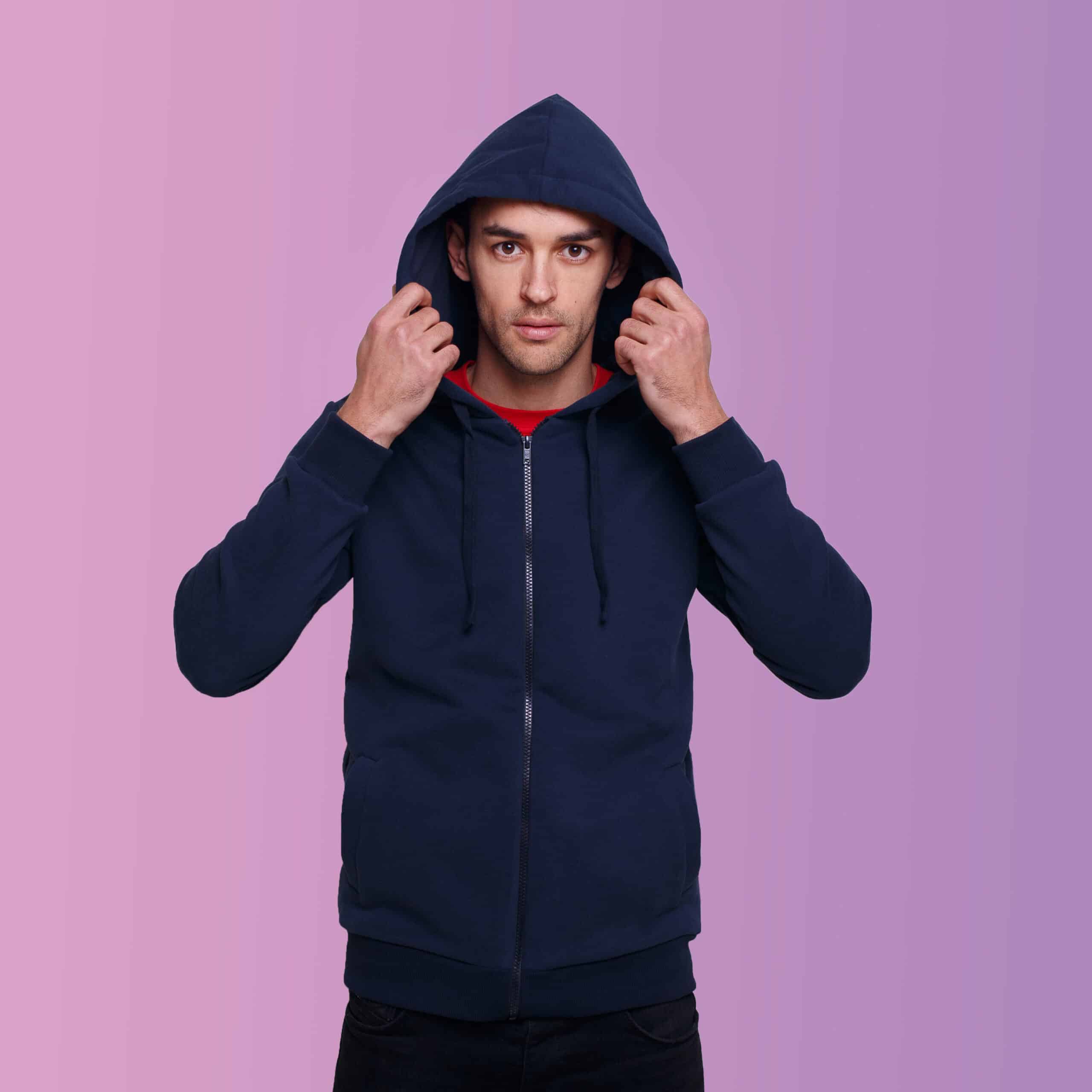 Vest - Hoodie met rits 1 Capuchon sweater met rits online ontwerpen en laten bedrukken