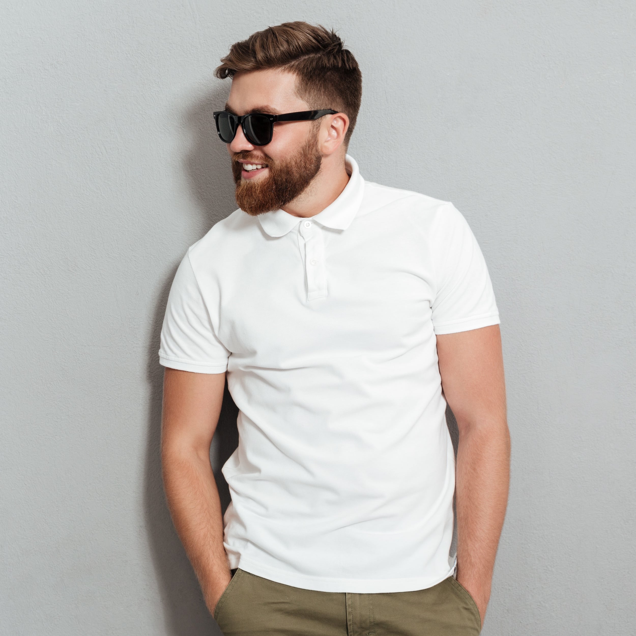 Poloshirt 1 witte heren polo maat xxl bedrukken