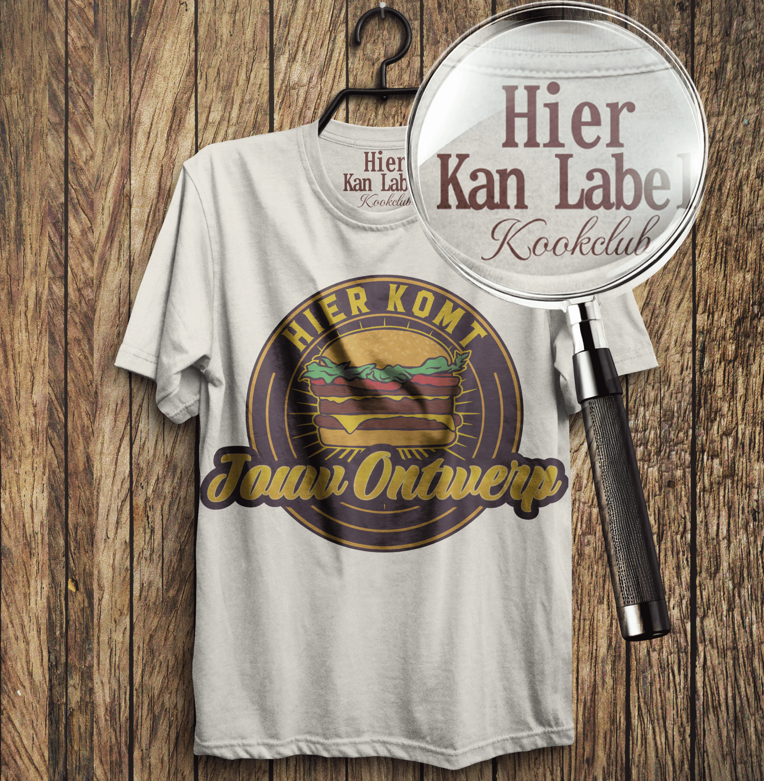 Eigen label T-shirt 7 t-shirt met eigen label bedrukken heren L