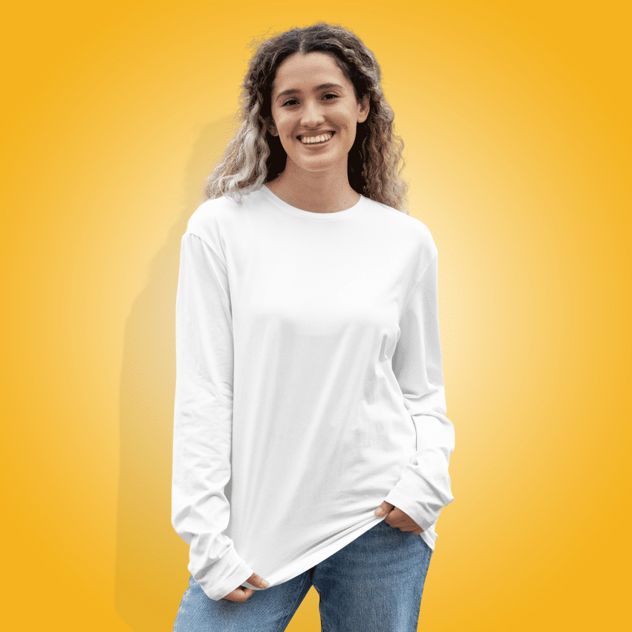 T-shirt met lange mouwen 1 t-shirt met lange mouwen bedrukken gender neutraal